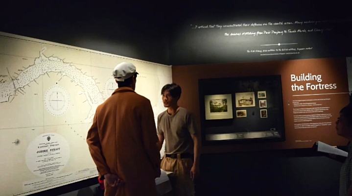 From our first Preview, this scene depicts our main character, getting yelled at by his superior, for saying nonsensical things before being sent off. Scene 2: Changi Fortress tells us how Singapore fell to the hands of the Japanese.