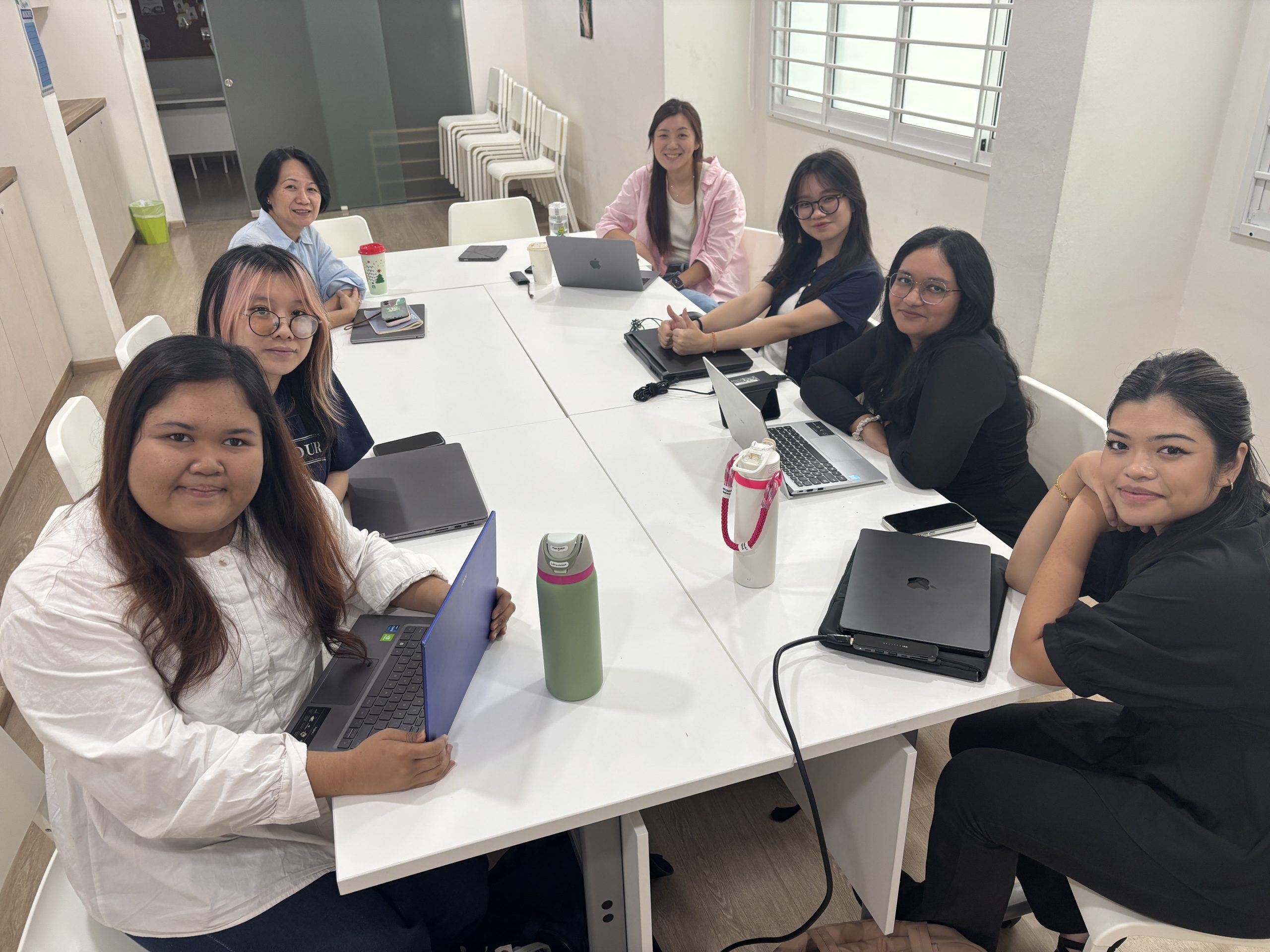 This photo captures our team at the very start of our Final Year Project journey, right after an energising meeting with our client, Woodlands Social Centre. It was one of our first deep dives into the heart of the documentary where ideas were exchanged, perspectives challenged, and the storyline slowly began to take shape. We weren’t just discussing structure; we were uncovering the narrative’s purpose, tone, and emotional direction. This moment marks the beginning of a collaborative process that would go on to be one of the defining factors for the vision of our film.