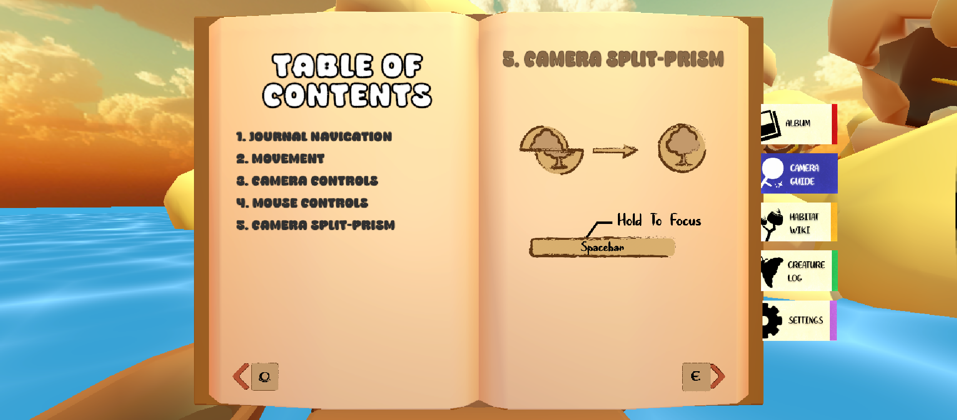 Gameplay (Menu)