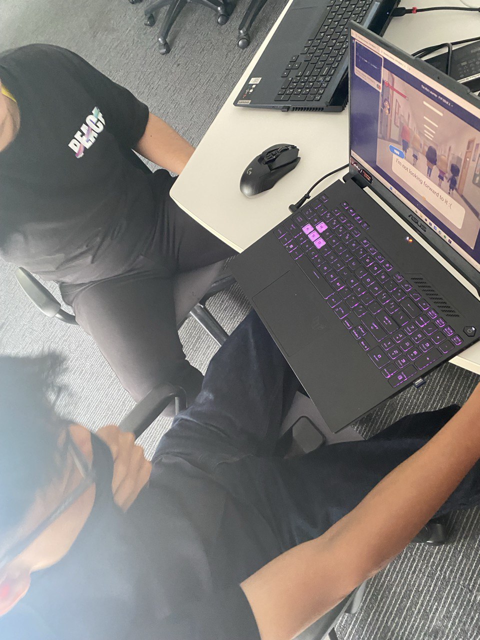 We then proceeded to work on the prototype using the Figma software.