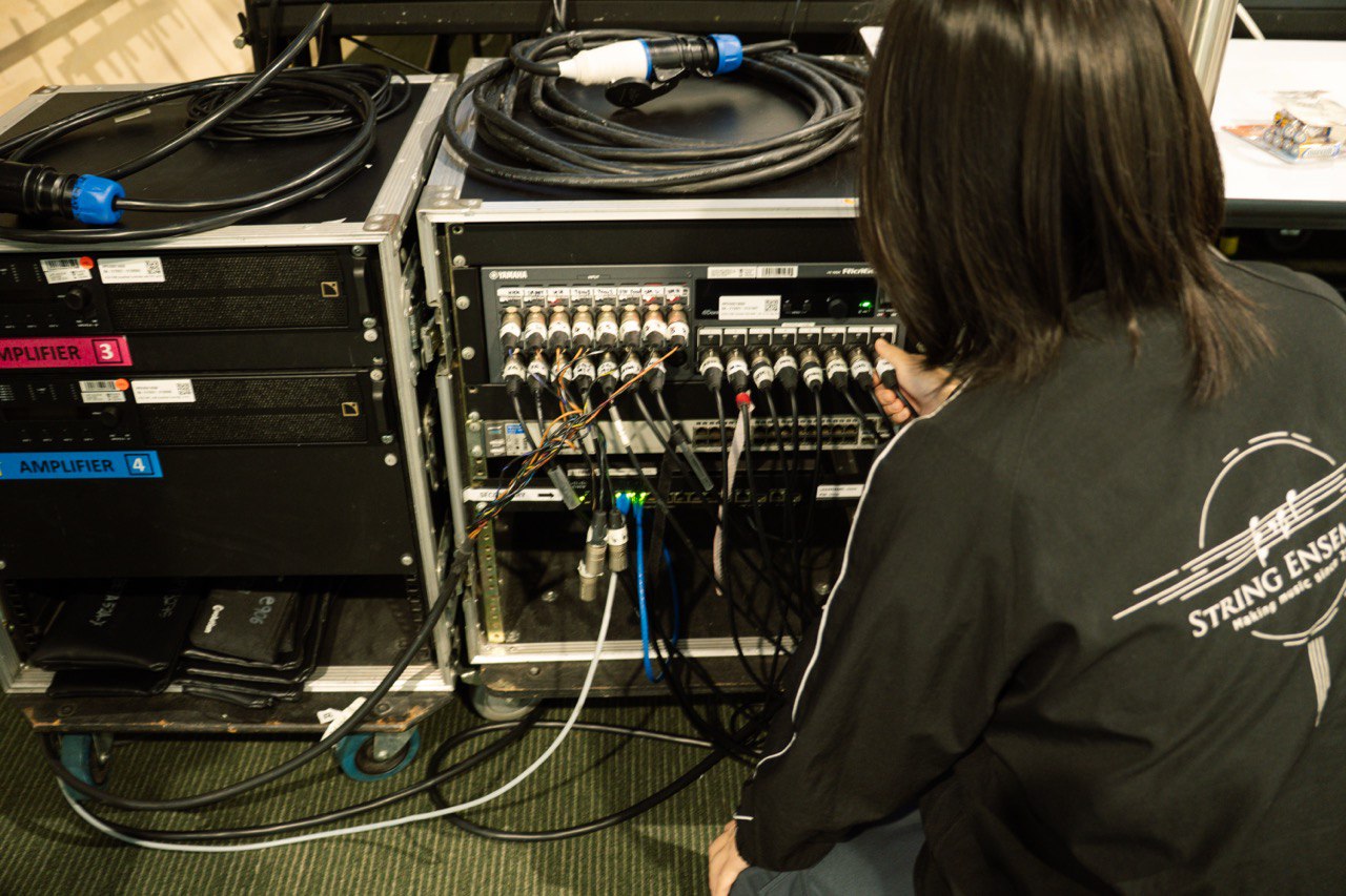 Setting up, and patching of the Rio Stage box, to make sure all the patching is correct ad if the Stage box has connection and is running properly and can connect to the consol